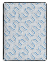 Elite Springs Plush Gray/Blue California King Mattress - Ornate Home