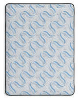 Elite Springs Plush Gray/Blue Full Mattress (Online Special Price) - Ornate Home