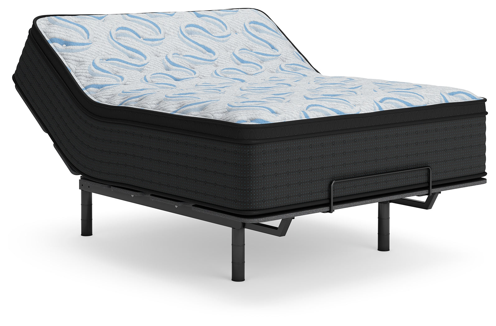 Elite Springs Plush Gray/Blue Full Mattress (Online Special Price) - Ornate Home