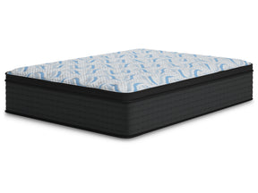 Elite Springs Plush Gray/Blue Full Mattress - Ornate Home
