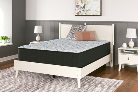 Elite Springs Plush Gray/Blue Full Mattress - Ornate Home
