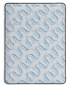 Elite Springs Plush Gray/Blue Queen Mattress - Ornate Home