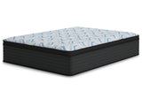 Elite Springs Plush Gray/Blue Twin Mattress - Ornate Home