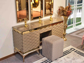 Elite Taupe Bedroom Dresser - Ornate Home