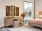 Elite Taupe Bedroom Dresser - Ornate Home