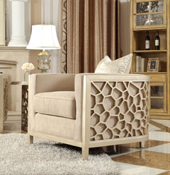 Elixir Champagne Chair / HD-8911 - Ornate Home