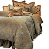 Elizabeth Aqua Comforter Set - Ornate Home