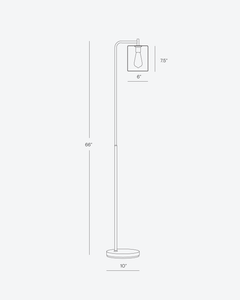 Elizabeth Floor Lamp - Ornate Home