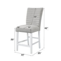 Elizaveta Counter Height Chair (Set-2) - Ornate Home