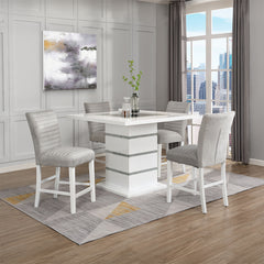 Elizaveta Counter Height Chair (Set-2) - Ornate Home