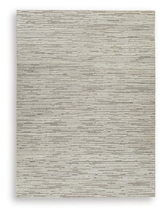 Eljory Gray Extra Large Rug - Ornate Home
