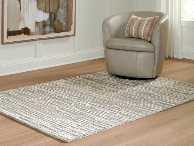 Eljory Gray Medium Rug (Online Special Price) - Ornate Home