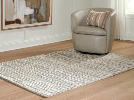 Eljory Gray Medium Rug - Ornate Home