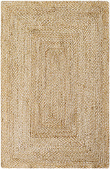 Elkie Beige Jute Area Rug - Clearance - Ornate Home
