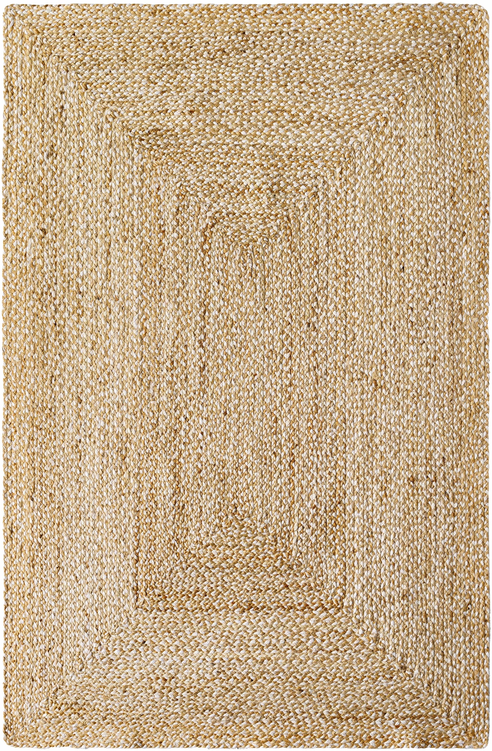 Elkie Beige Jute Area Rug - Clearance - Ornate Home