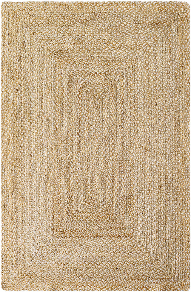 Elkie Beige Jute Area Rug - Clearance - Ornate Home