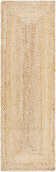 Elkie Beige Jute Area Rug - Clearance - Ornate Home