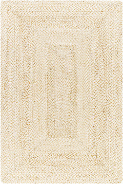 Elkie Cream Jute Area Rug - Clearance - Ornate Home