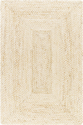 Elkie Cream Jute Area Rug - Clearance - Ornate Home
