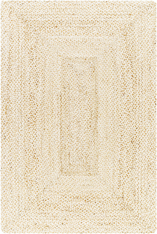 Elkie Cream Jute Area Rug - Clearance - Ornate Home
