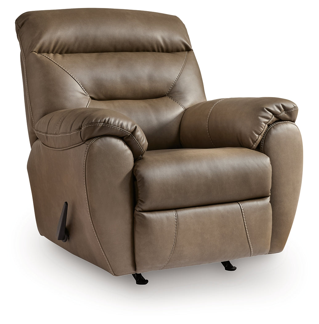 Elksworth Biscotti Recliner (Online Special Price) - Ornate Home