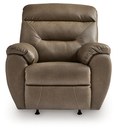 Elksworth Biscotti Recliner - Ornate Home