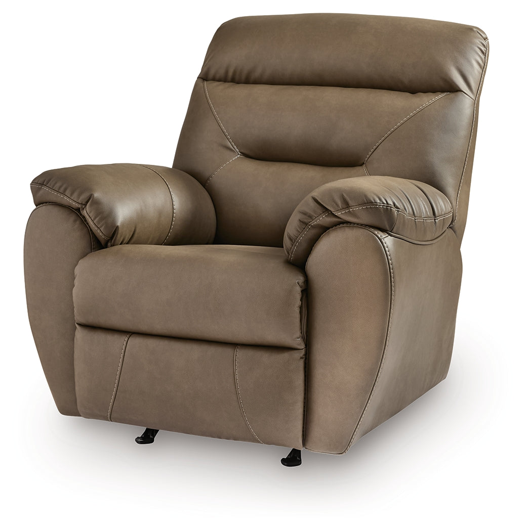Elksworth Biscotti Recliner - Ornate Home