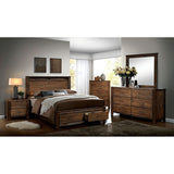 Elkton Antique Oak Nightstand - Ornate Home
