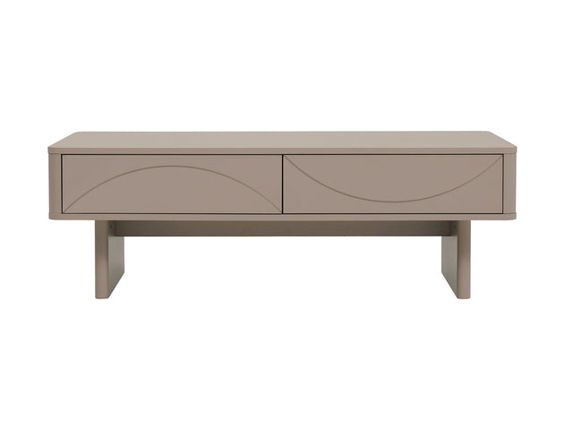 Ella 47.2" Coffee Table in Mocha - Ornate Home