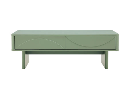 Ella 47.2" Coffee Table in Sage Green - Ornate Home