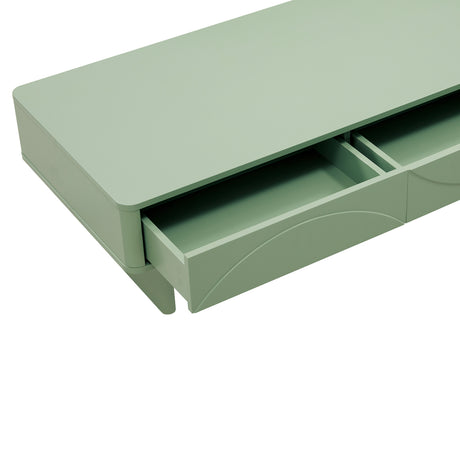 Ella 47.2" Coffee Table in Sage Green - Ornate Home