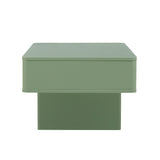 Ella 47.2" Coffee Table in Sage Green - Ornate Home