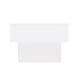 Ella 47.2" Coffee Table in White - Ornate Home