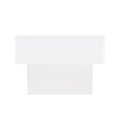 Ella 47.2" Coffee Table in White - Ornate Home