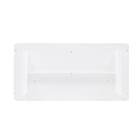 Ella 47.2" Coffee Table in White - Ornate Home