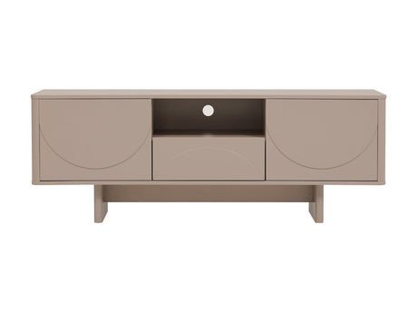 Ella 59" TV Stand in Mocha - Ornate Home