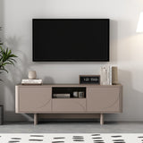 Ella 59" TV Stand in Mocha - Ornate Home