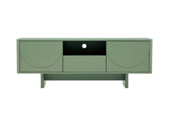 Ella 59" TV Stand in Sage Green - Ornate Home