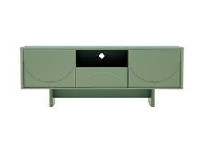 Ella 59" TV Stand in Sage Green - Ornate Home