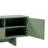Ella 59" TV Stand in Sage Green - Ornate Home