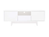 Ella 59" TV Stand in White - Ornate Home