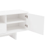 Ella 59" TV Stand in White - Ornate Home