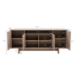 Ella 70.86" Sideboard in Mocha - Ornate Home