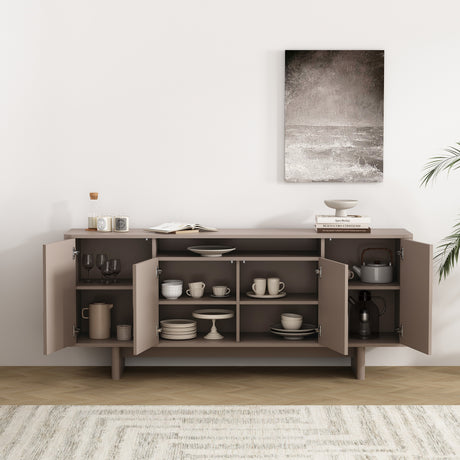 Ella 70.86" Sideboard in Mocha - Ornate Home