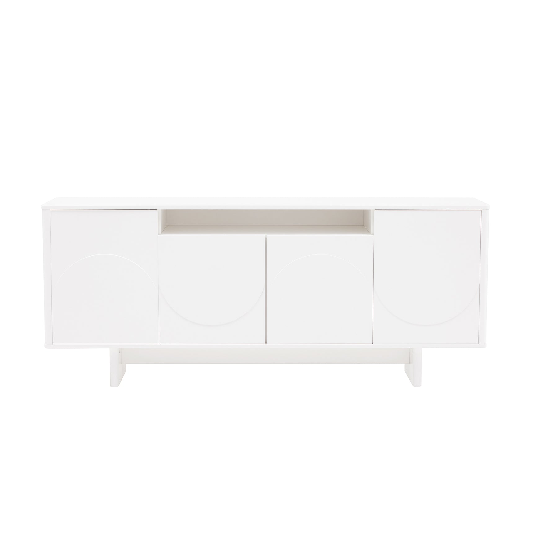 Ella 70.86" Sideboard in White - Ornate Home