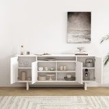 Ella 70.86" Sideboard in White - Ornate Home