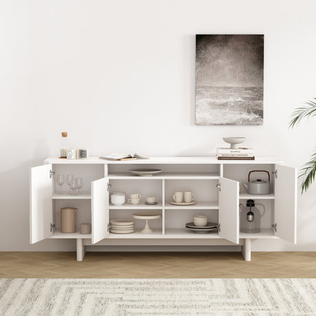 Ella 70.86" Sideboard in White - Ornate Home