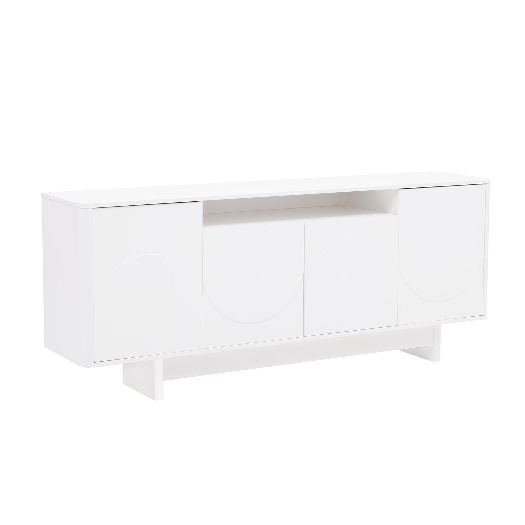 Ella 70.86" Sideboard in White - Ornate Home
