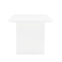 Ella 78.7" Dining Table in White - Ornate Home