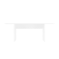 Ella 78.7" Dining Table in White - Ornate Home